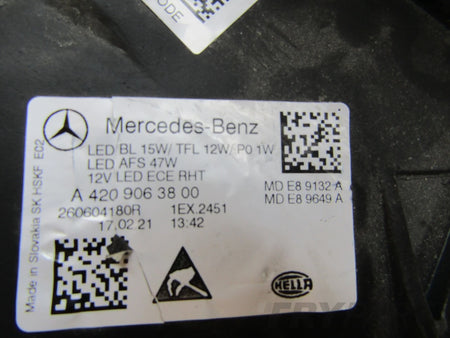 MERCEDES CITAN 2 II W420 FULL LED HIGH PERFORMANCE 21- LH HEADLIGHT