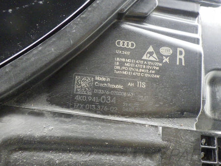 AUDI A6 C8 4K 4K0 FULL LED 18- Right Headlight
