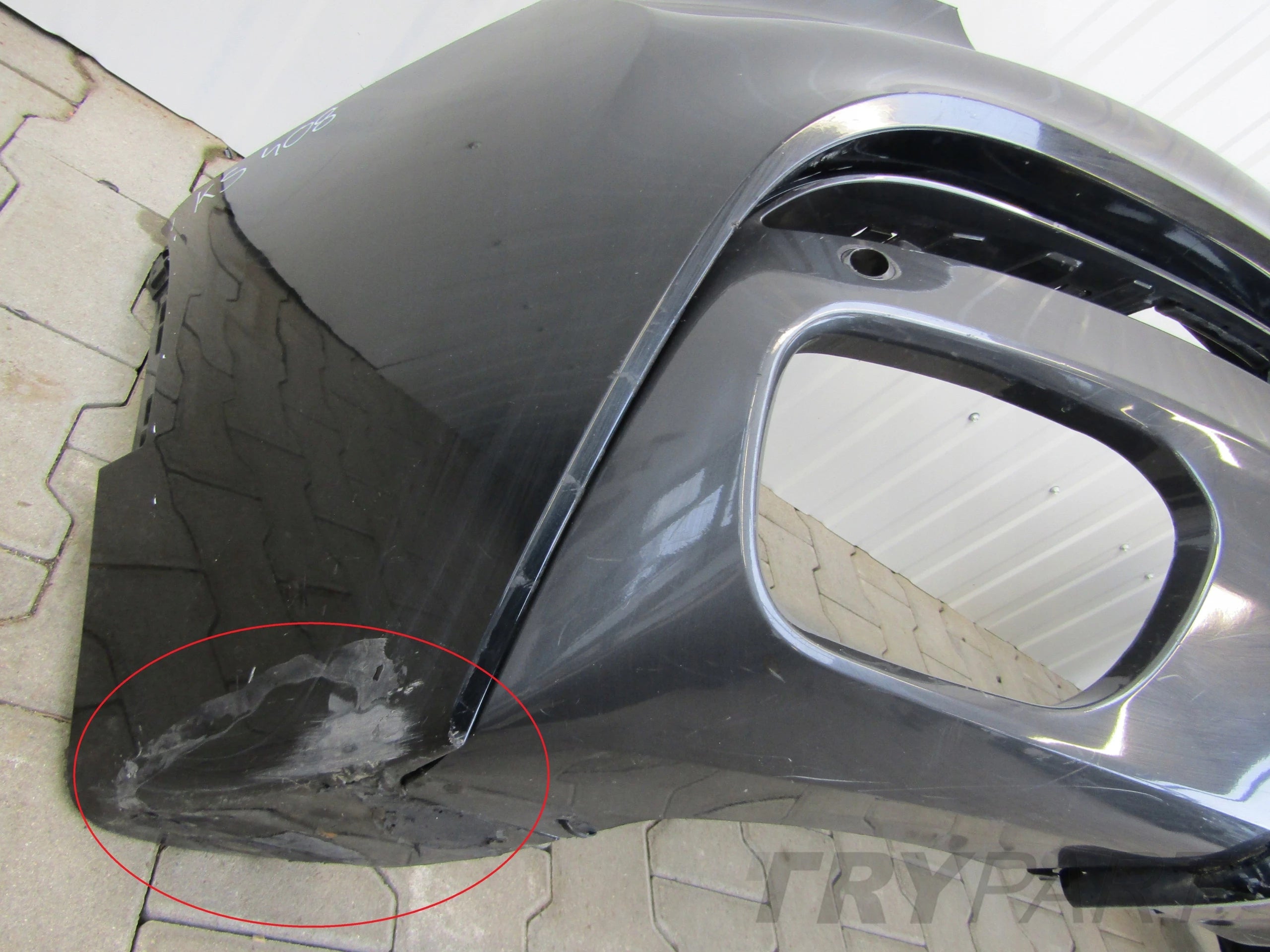 Rear Bumper BMW X6 F16 M Performance 14-19