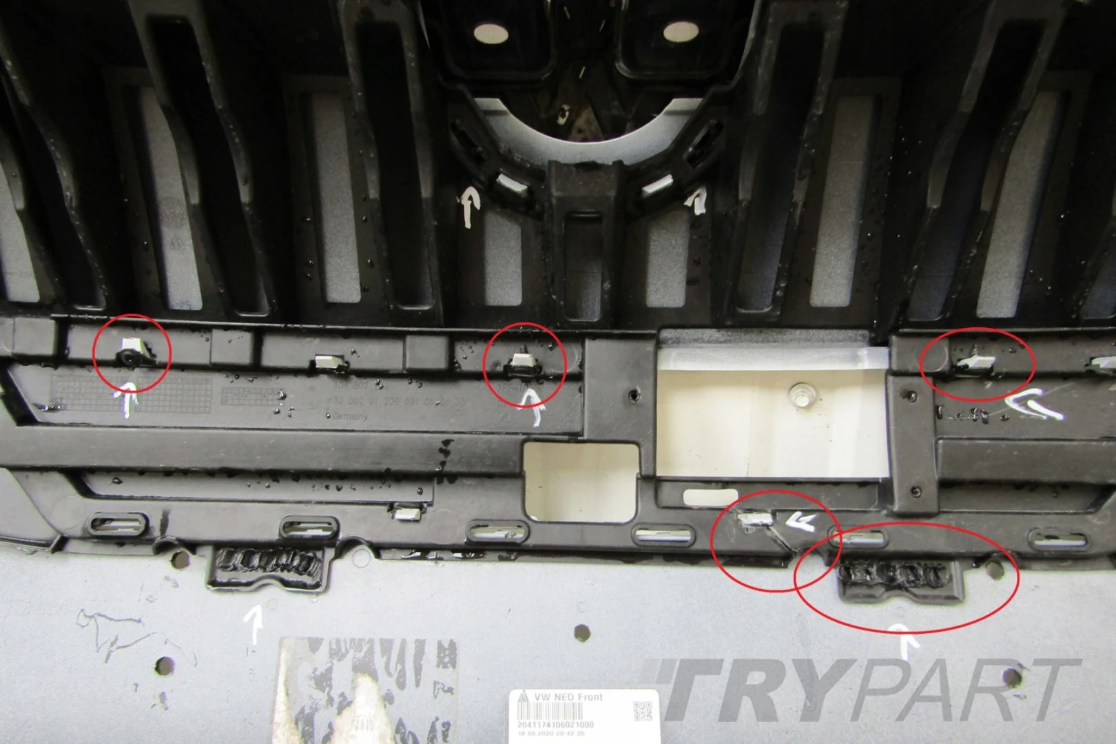Front Bumper VW ID3 ID.3 10A 19- (LED)