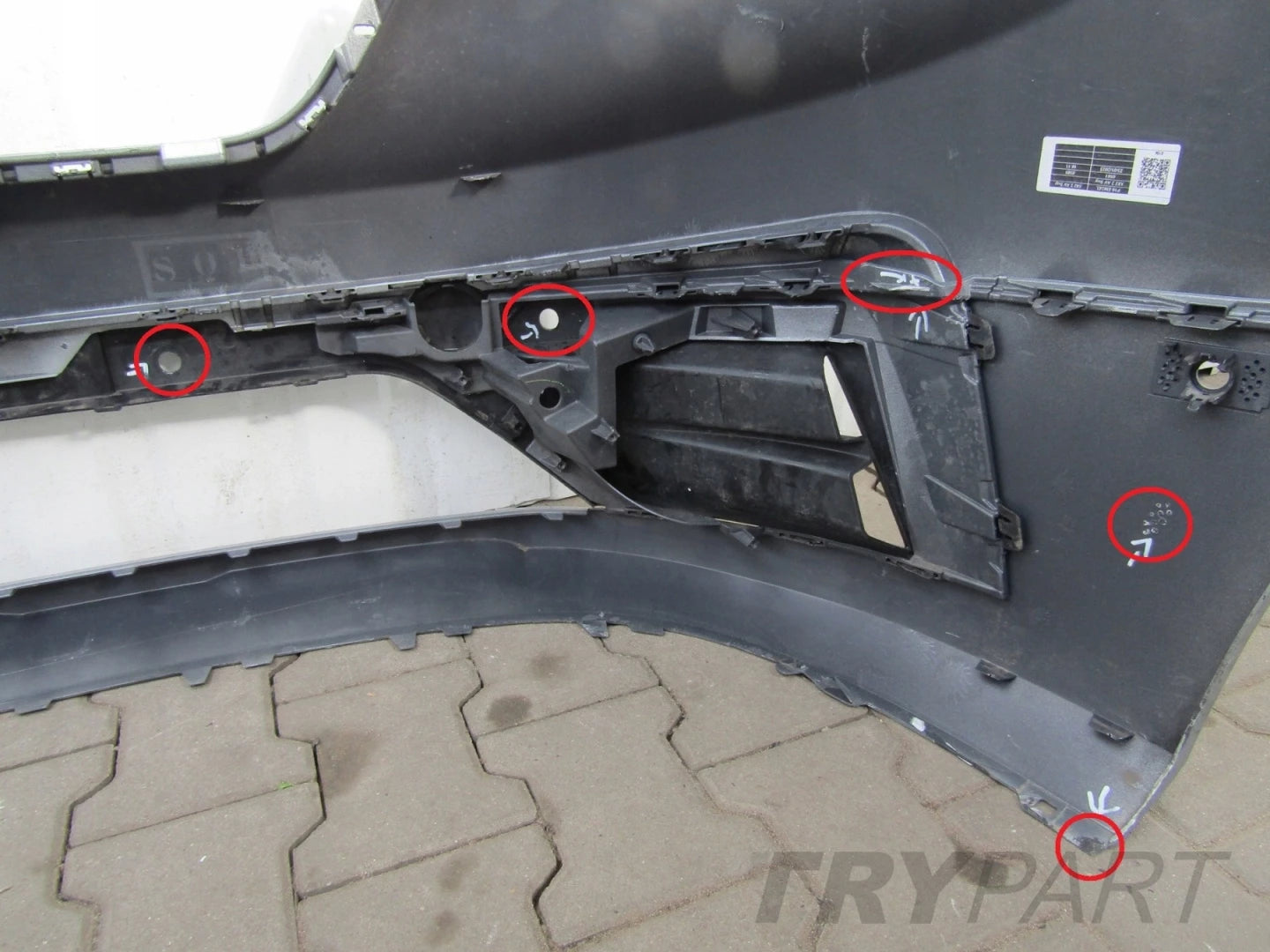 Front Bumper Renault Trafic 3 III Lift 21-