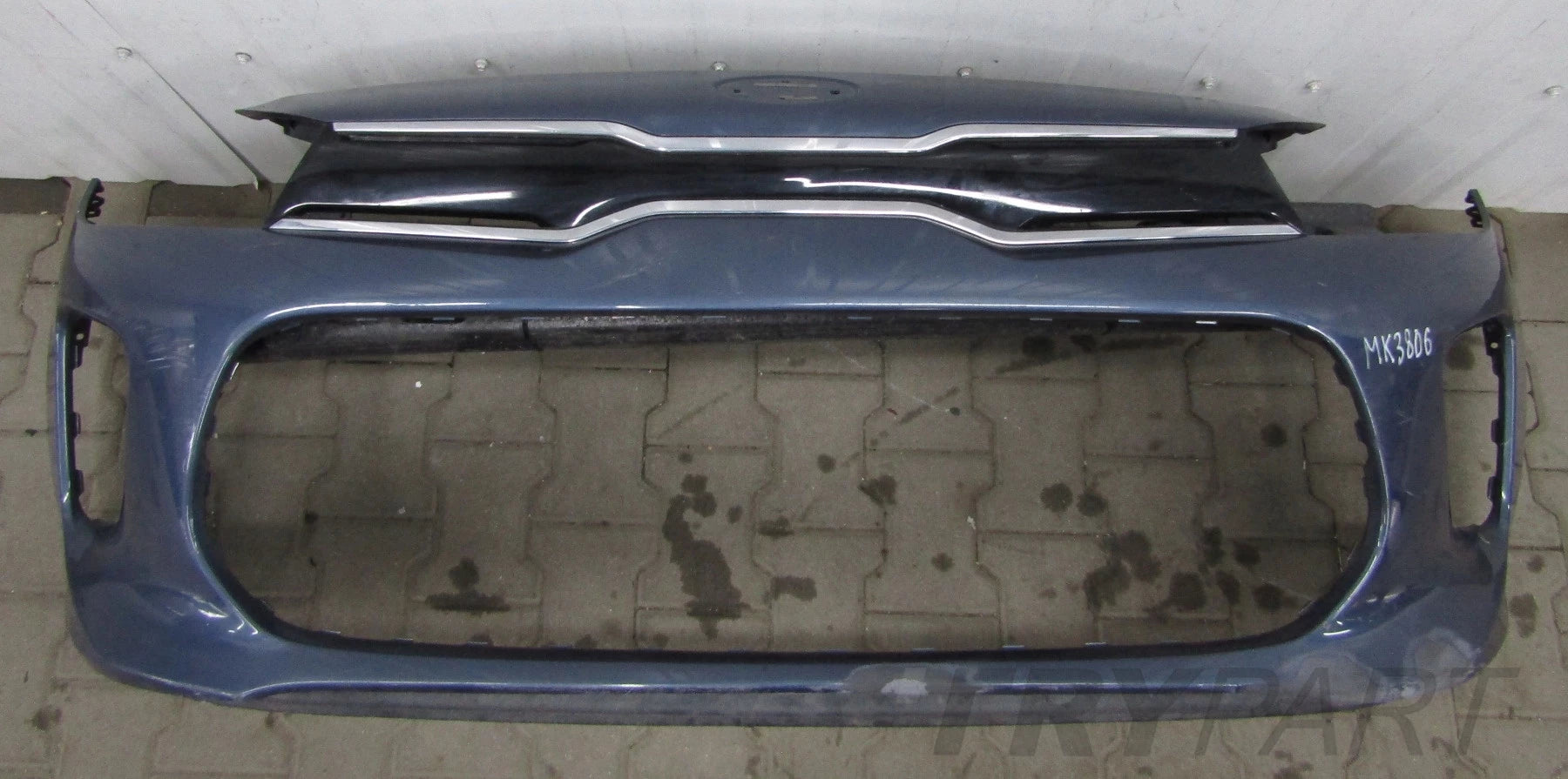 Front Bumper Kia Rio 4 IV 17-20
