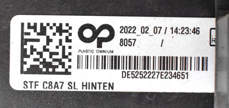 AUDI A7 4K8 S LINE REAR BUMPER ORG