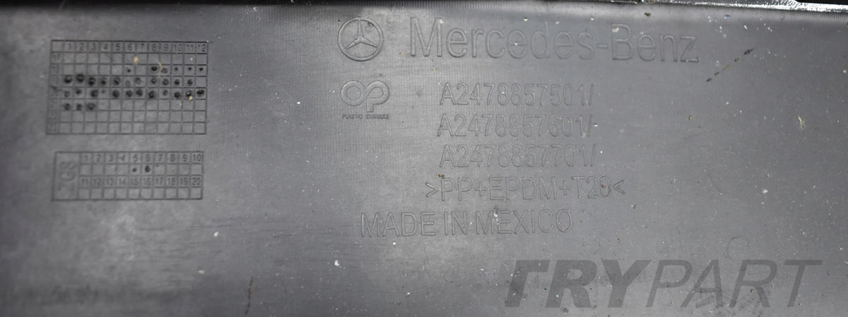 MERCEDES GLB W247 X247 REAR BUMPER ORIGINAL + BOTTOM