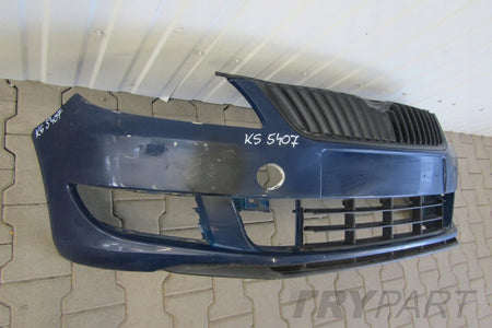 Front bumper Skoda Fabia 2 II 5J0 Lift 10-14