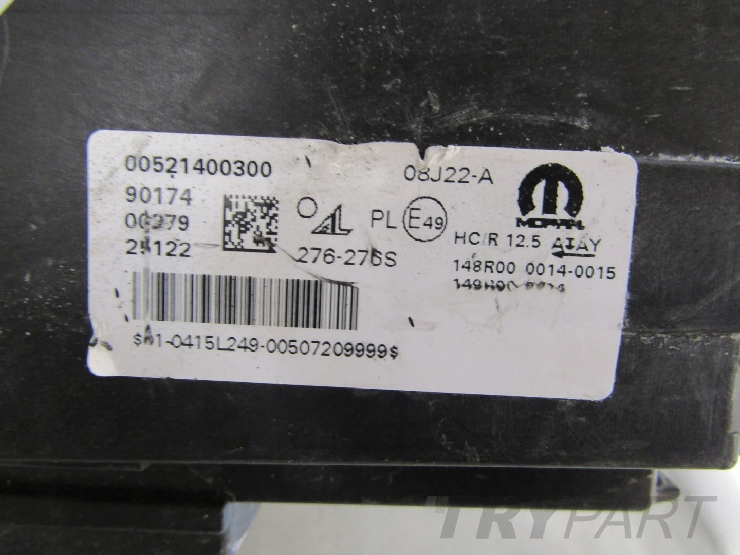 FRONT HEADLIGHT FIAT 500E II 2 STANDARD RH RIGHT 20- 521400300
