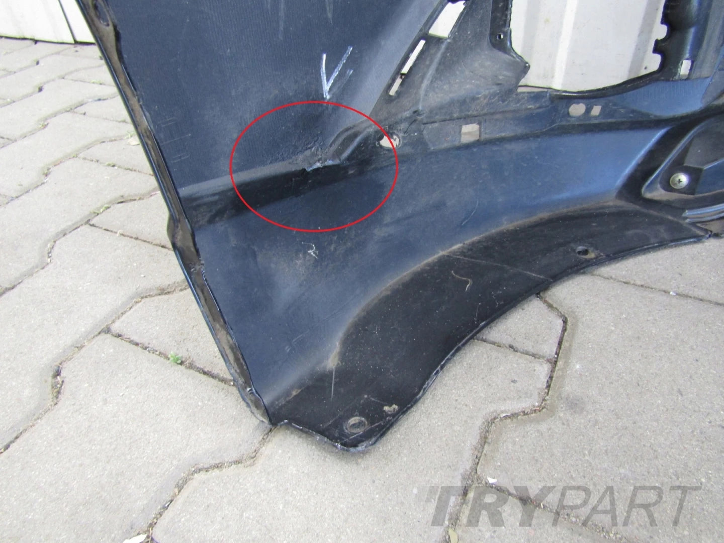 Front Bumper for Mitsubishi Outlander 3 Hybrid Lift 15-18 CAMERA