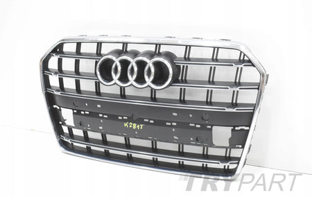 AUDI A6 S6 C7 4G S LINE CHROME GRILLE FRONT BUMPER ORG 4G0853653