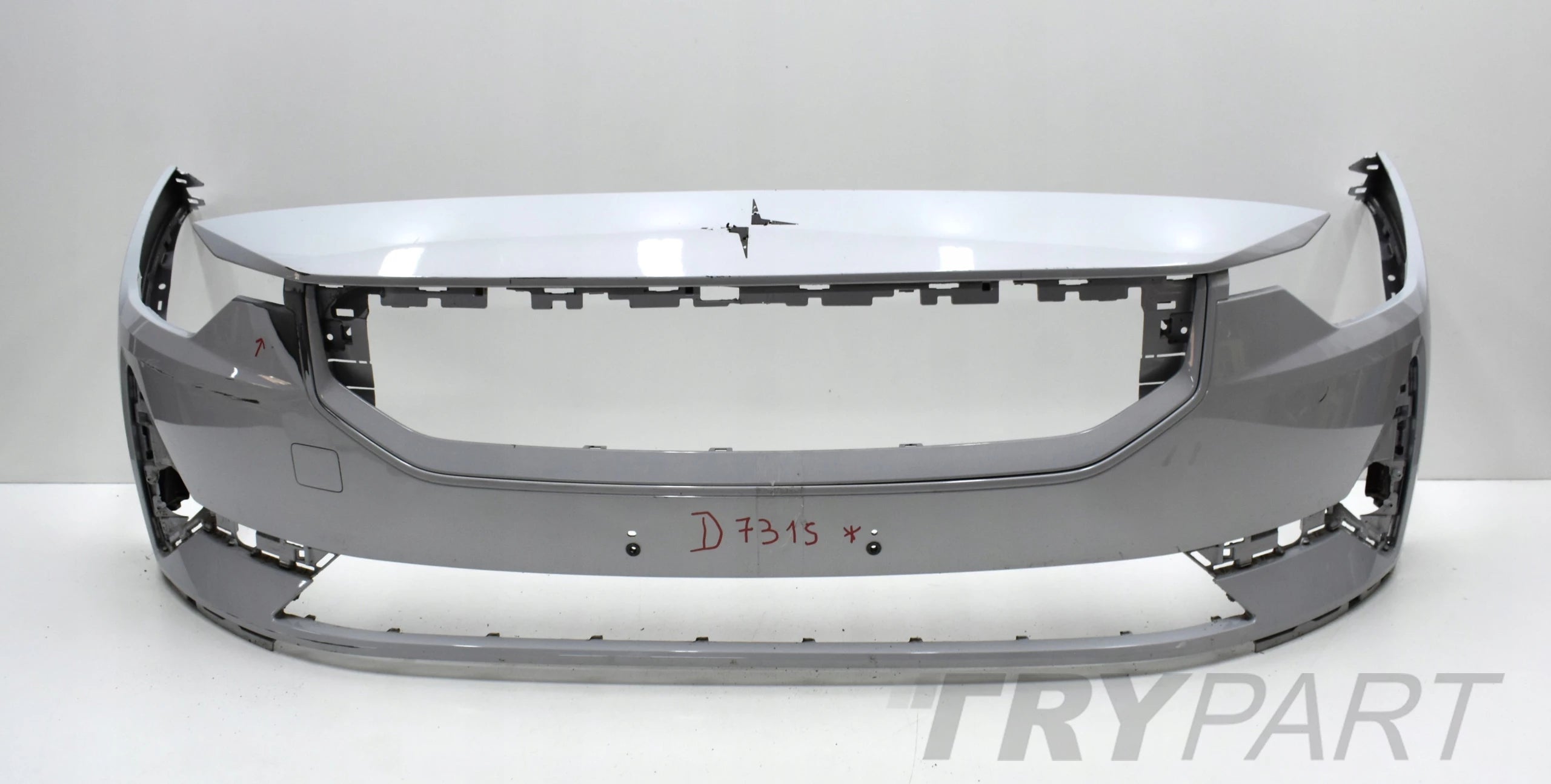 POLESTAR II FRONT BUMPER ORG + CHROME GRILLE