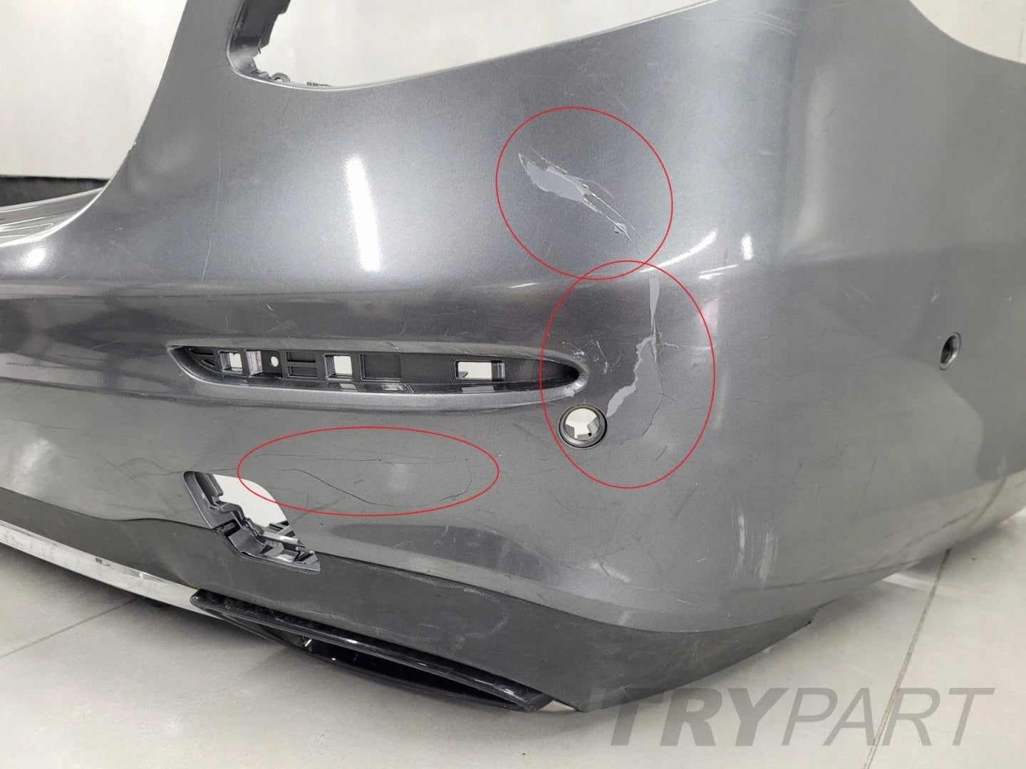 Rear bumper for Mercedes E-Class W213 Sedan AMG 15-20