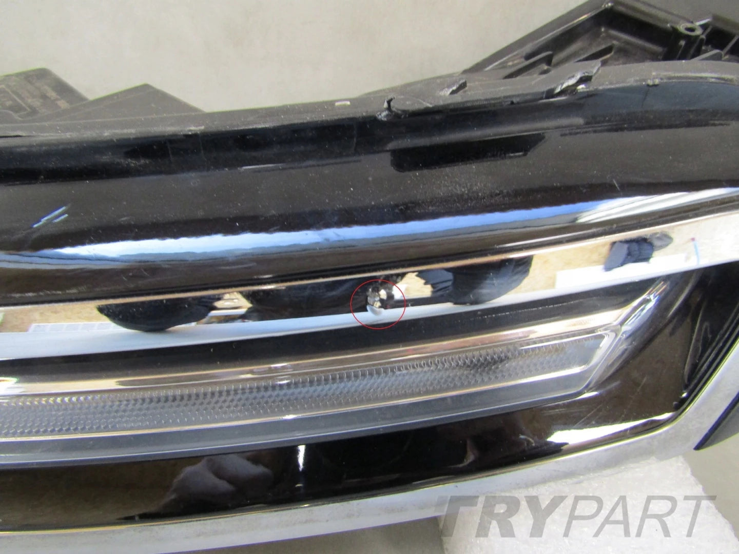FRONT HEADLIGHT DRL LED CITROEN C5 AIRCROSS LH 17-22