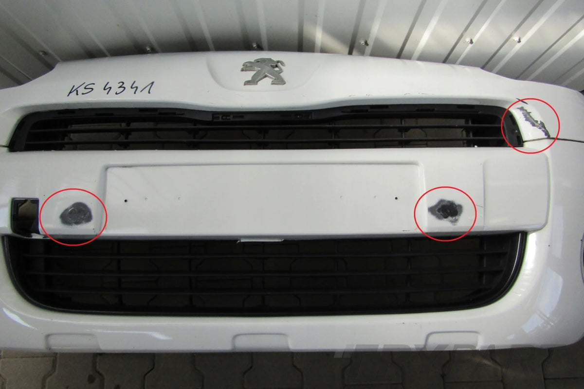 Peugeot Partner 2 II Facelift Front Bumper 12-15