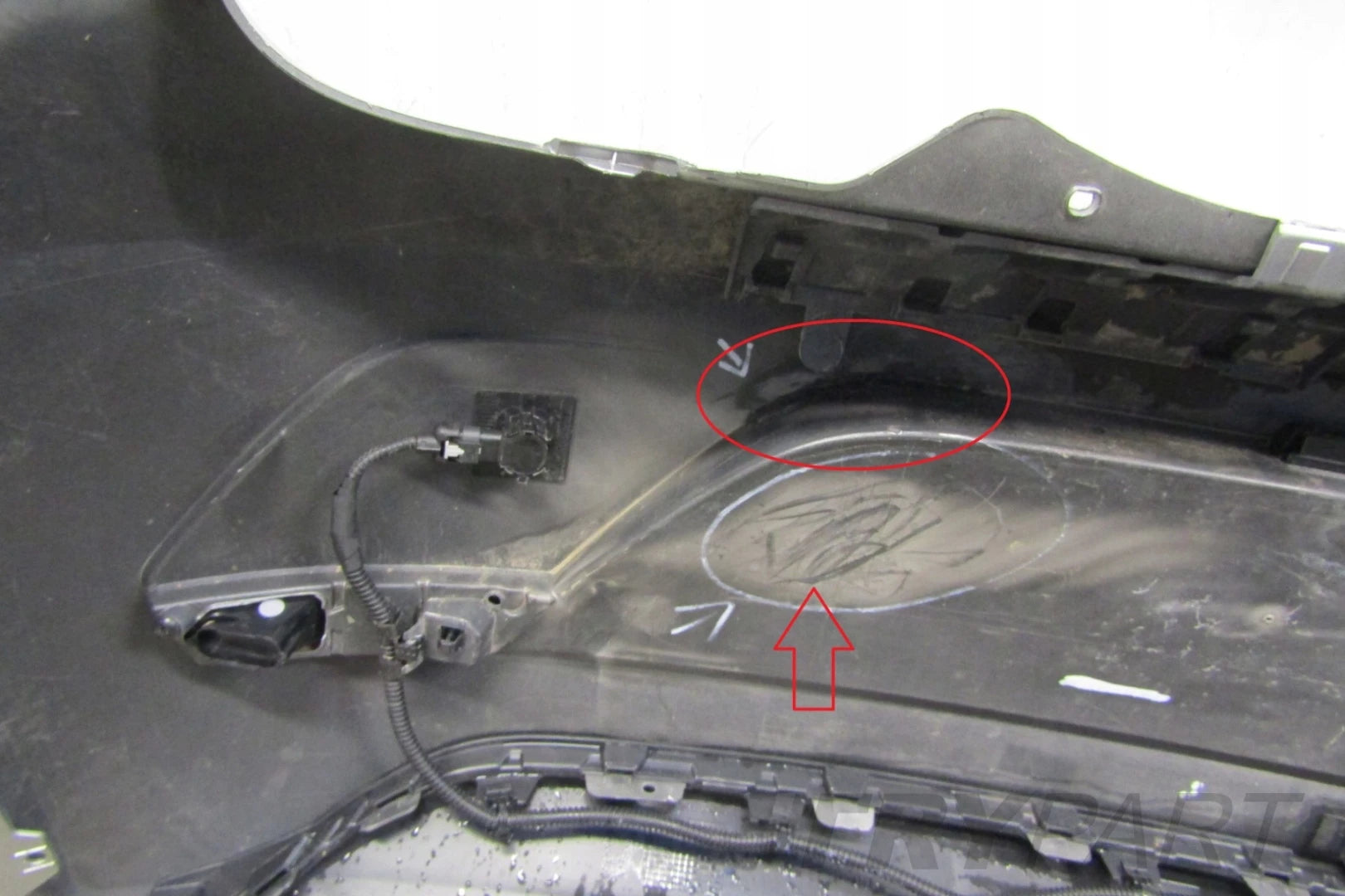 VW Up 1S6 Lift 16- Rear Bumper (Camera + PDC)