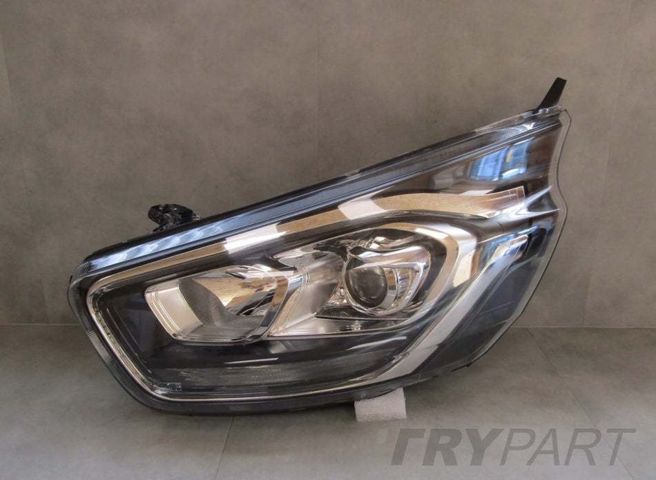 HEADLIGHT FORD TRANSIT CUSTOM LIFT STANDARD LED LENS 17-23 LH