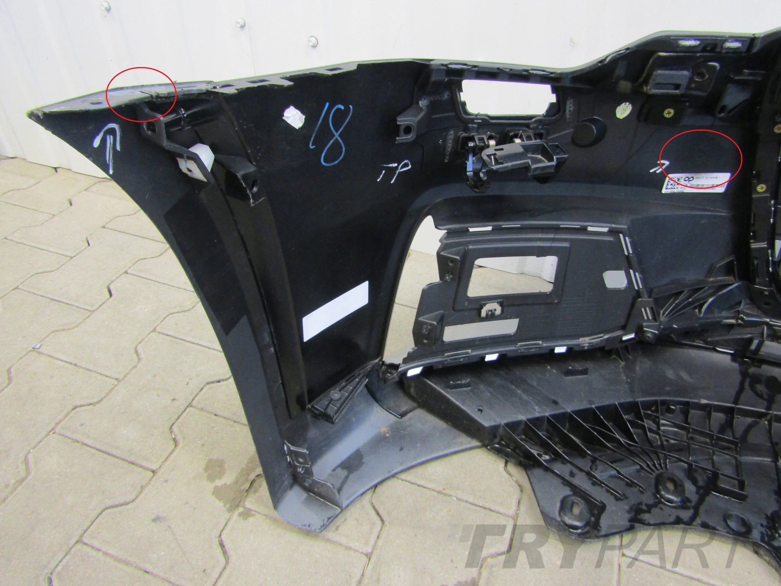 Front Bumper Audi A6 C8 4K0 Allroad 18- (Camera)