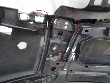 Front Bumper for Mitsubishi Outlander 3 Hybrid Lift