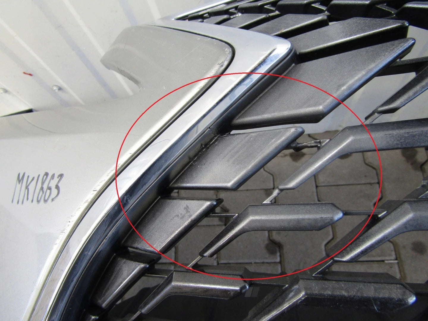 Front Bumper for Lexus RX IV 4 Lift 19-