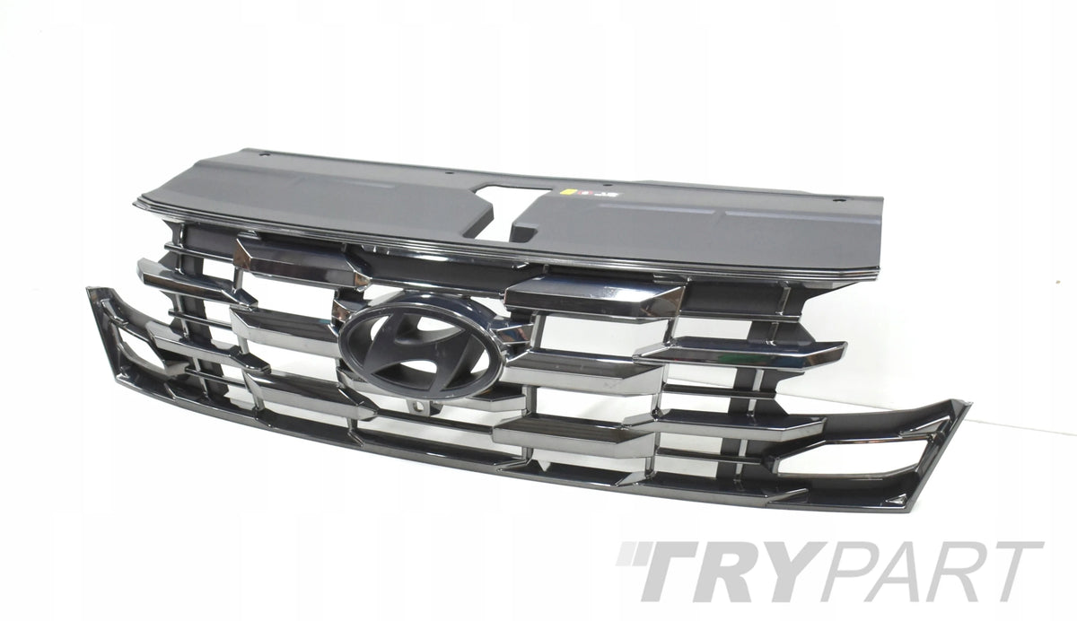 HYUNDAI TUCSON IV LIFT GRILLE BUMPER CHROME CATCH FRONT ORG 86366-N7GA0