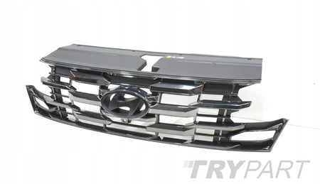 HYUNDAI TUCSON IV LIFT GRILLE BUMPER CHROME CATCH FRONT ORG 86366-N7GA0