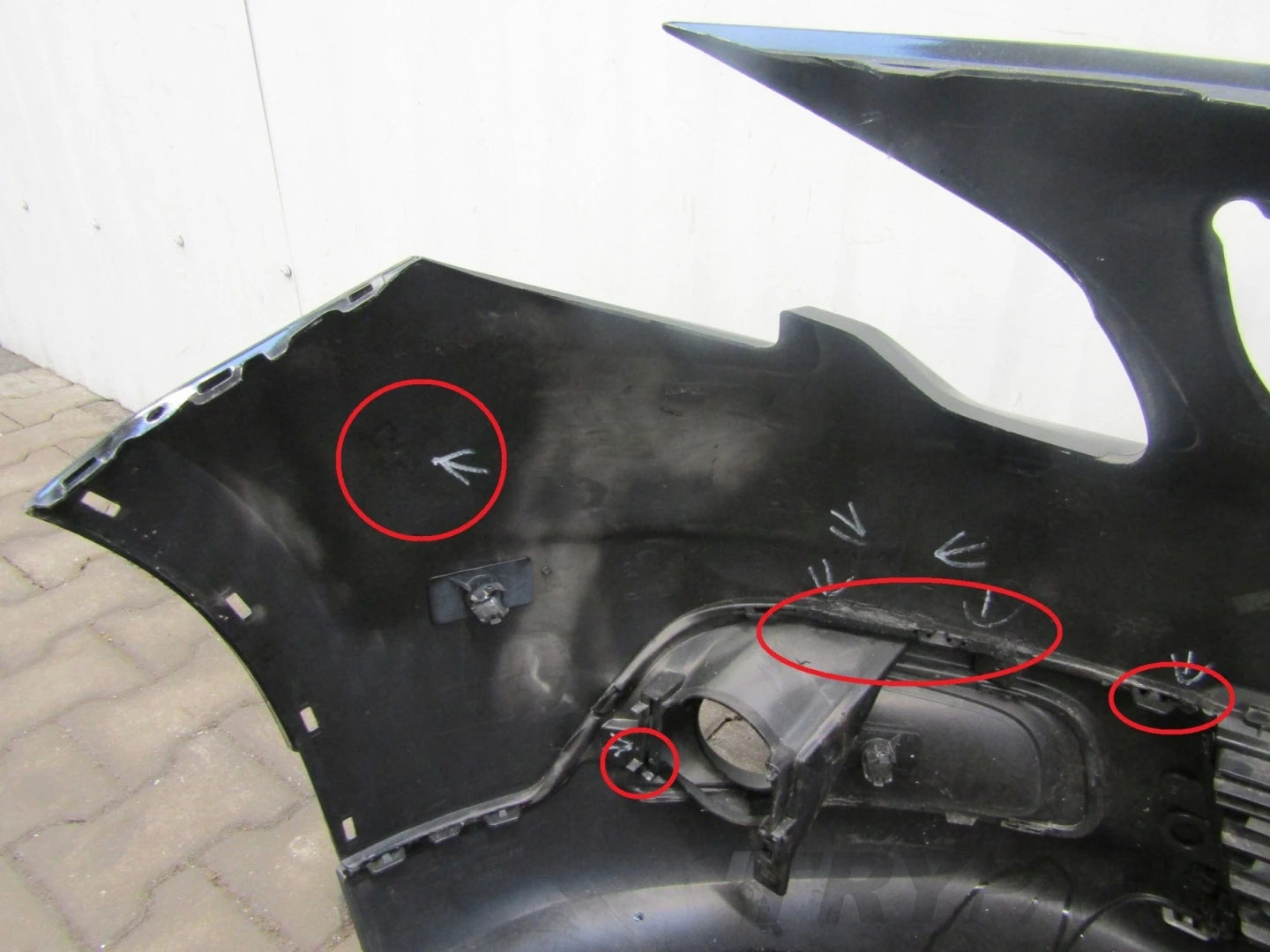 Front Bumper Peugeot 2008 I Facelift 16-19