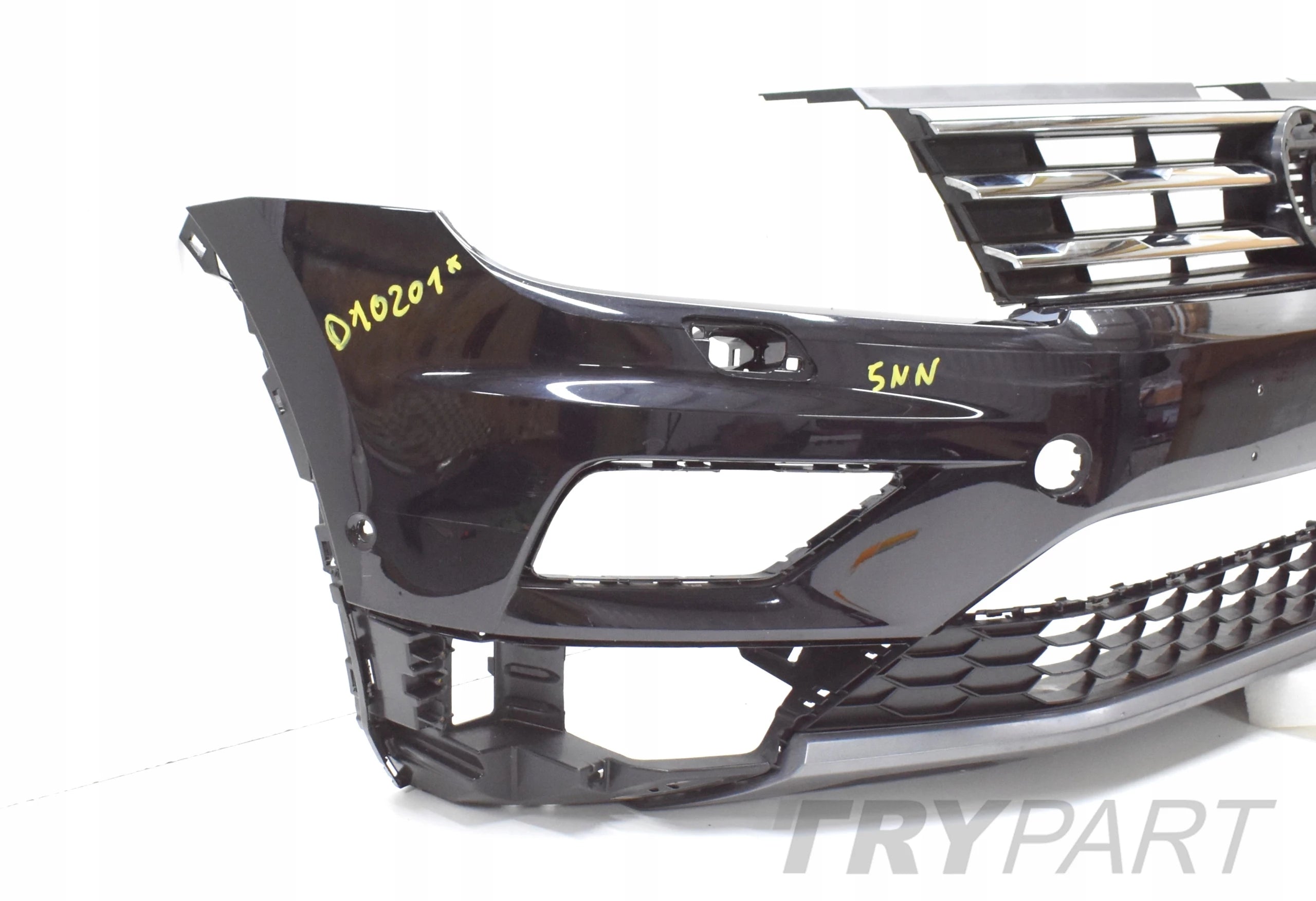 VW TIGUAN II 5NN ALLSPACE FRONT BUMPER ORG + GRILLE