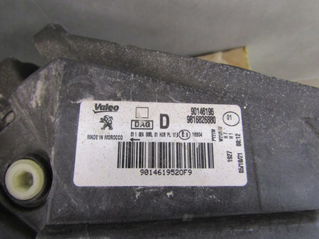 Front Lamp Peugeot Partner 4 IV Rifter STANDARD 18-23 RH RIGHT 9816826880