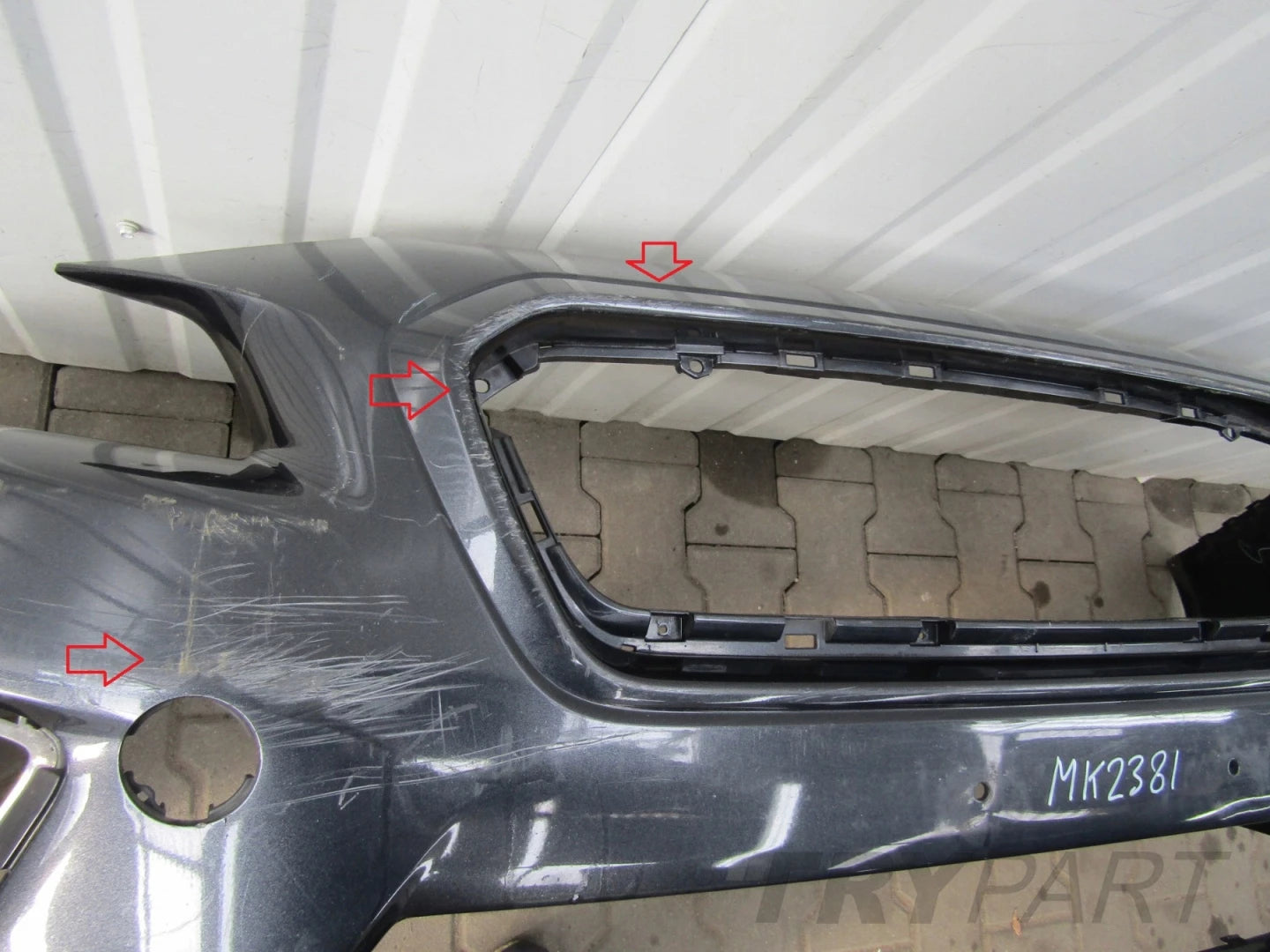 Front Bumper for SUBARU IMPREZA WRX STI LIFT 15-18