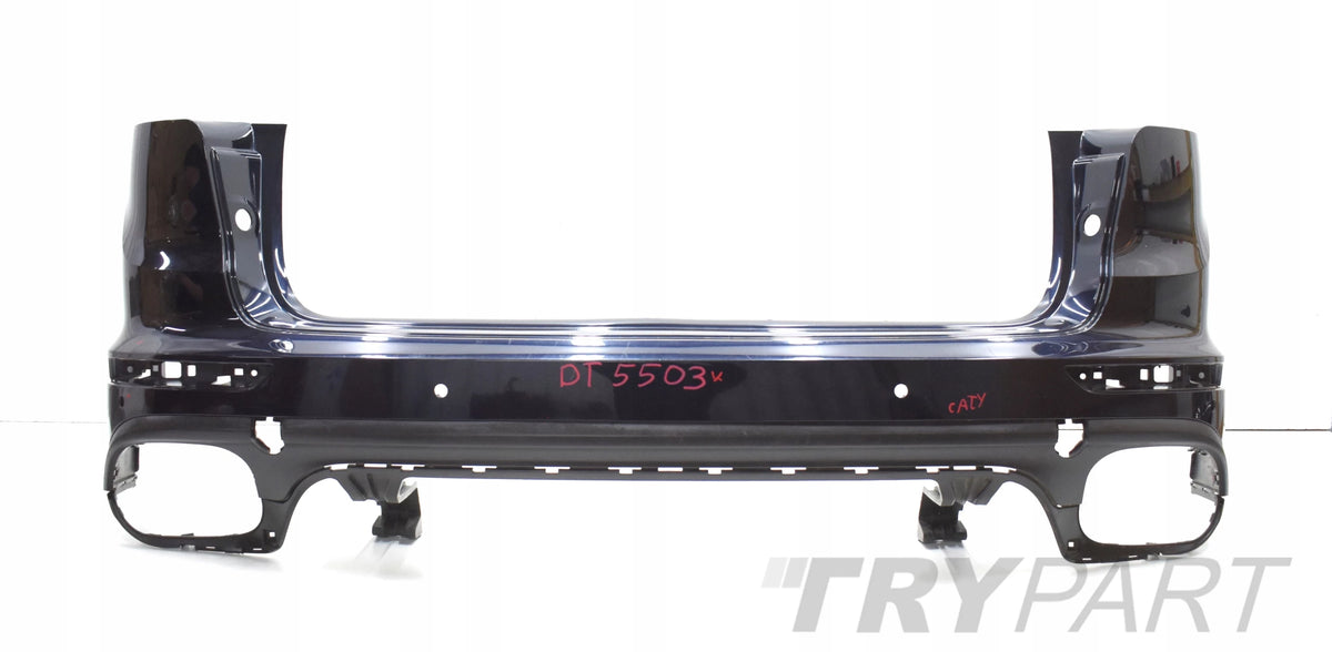PORSCHE CAYENNE II LIFT 7P5 REAR BUMPER ORG + MOUNTS