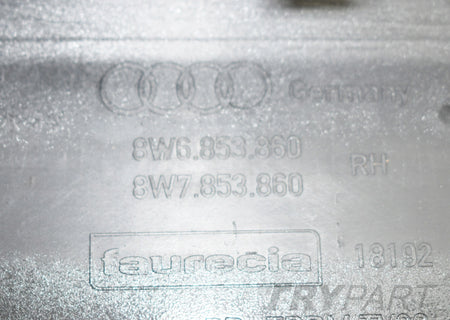 AUDI A5 8W6 COUPE RIGHT SILL PANEL ORG