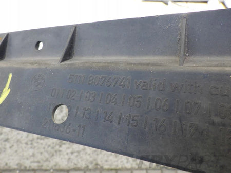 BMW X1 F48 M-PAKIET LCI LIFT front bumper beam slider mount
