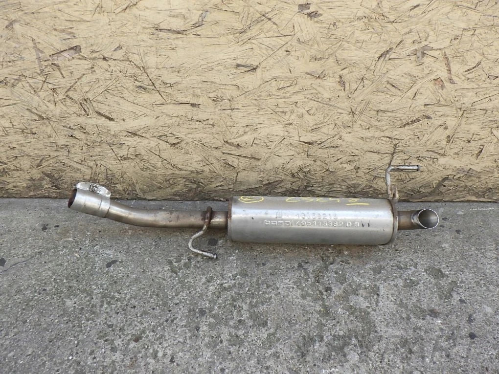 OPEL ADAM 1.4 xer 13358215 exhaust muffler