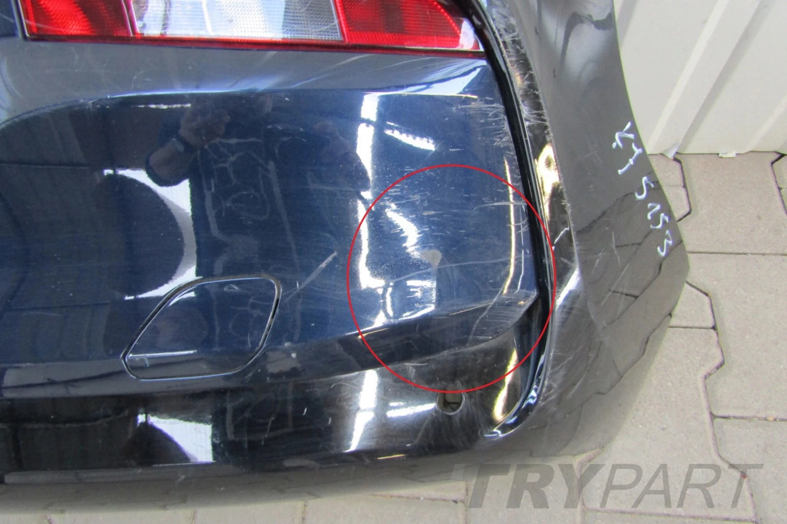 Rear bumper BMW I3 Lift 17-