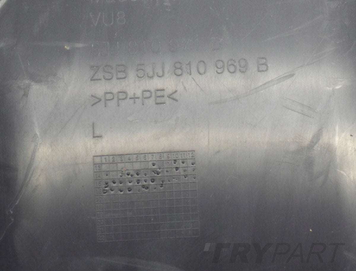 SKODA RAPID 5JJ REAR LEFT FENDER ORG
