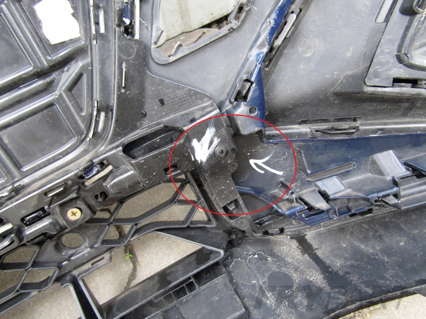 Front Bumper Audi Q2 S LINE 81A Lift 21-