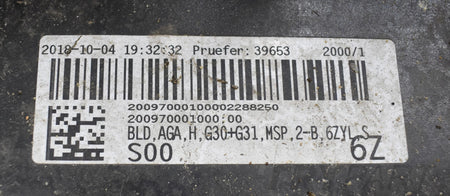 BMW G31 M PACKAGE REAR BUMPER ESTATE ORG + BOTTOM