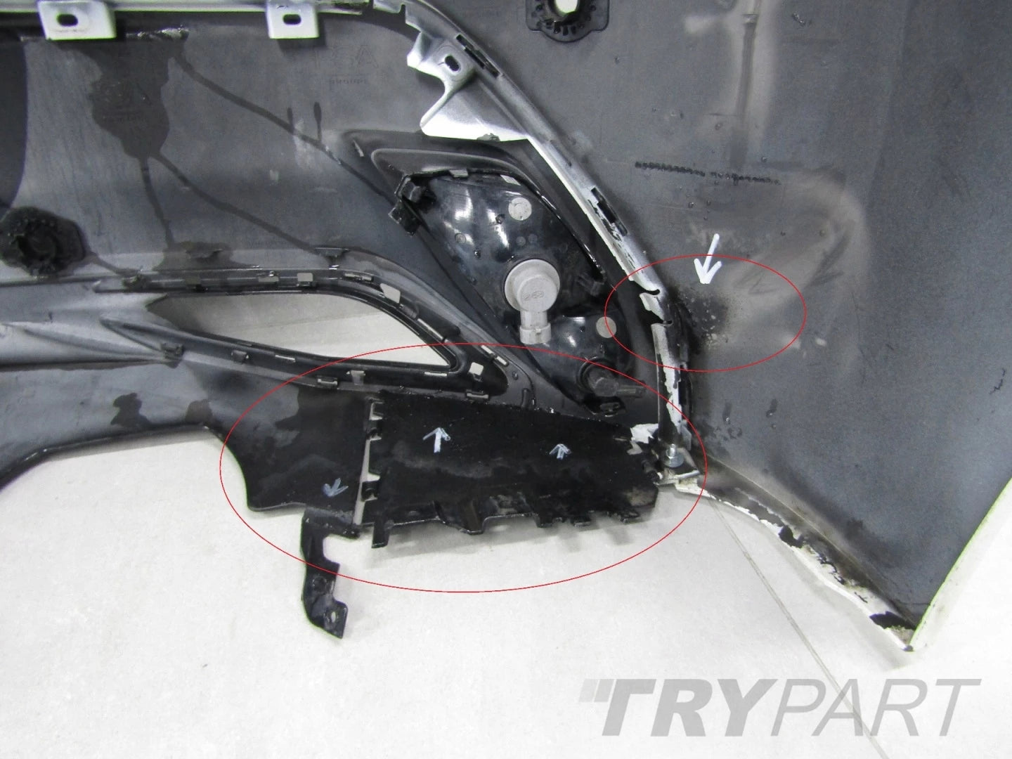 Rear bumper Peugeot 308 III T10 HB GT LINE 21-