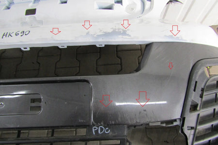 Front Bumper Peugeot Expert 3 III 16-
