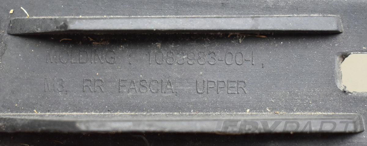 TESLA MODEL 3 REAR BUMPER ORG