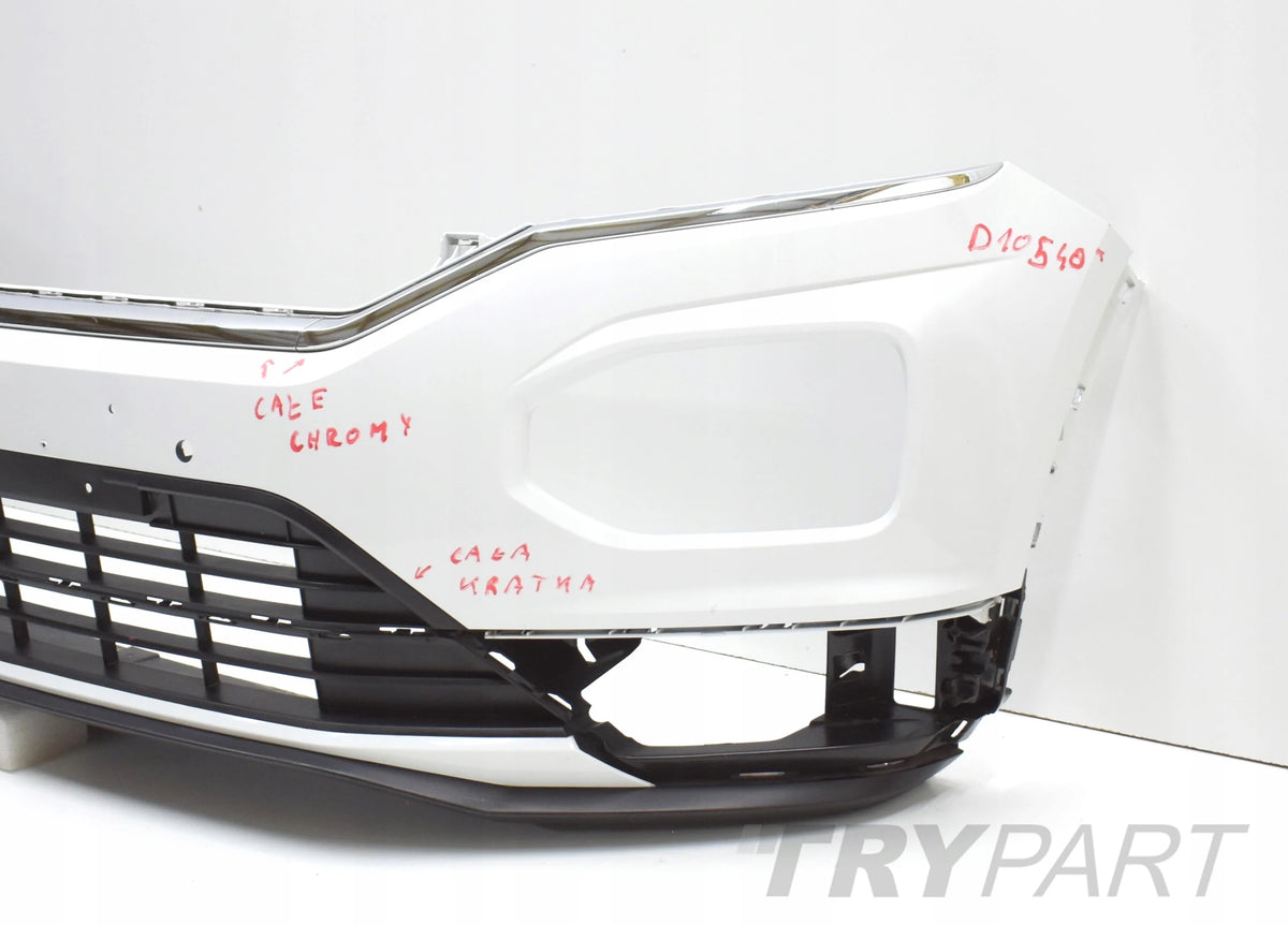 VW T ROC T-ROC 2GA R LINE FRONT BUMPER ORG + CHROME + GRILLES