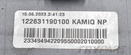 SKODA KAMIQ 568 FRONT BUMPER ORG + GRILLE + GRILLE INSERT