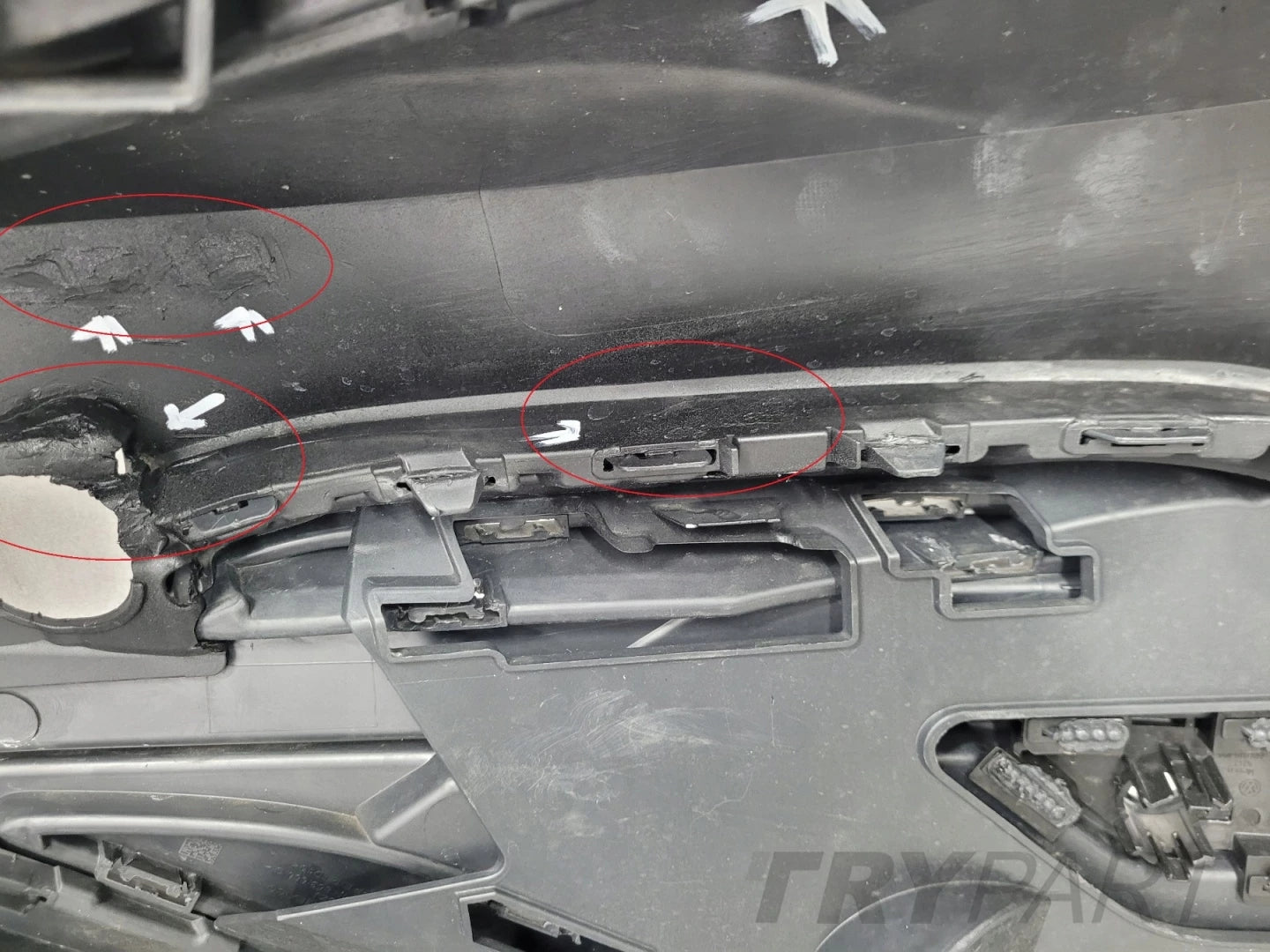 Front Bumper for VW Volkswagen Tiguan 2 II ALLSPACE 5NN Lift 20-
