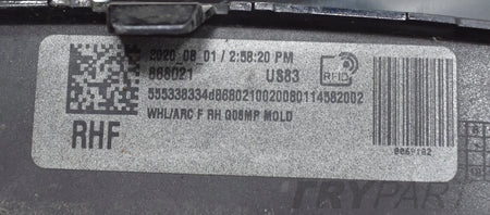 BMW X5 G05 M PACKAGE REAR FENDER RIGHT TRIM ORG