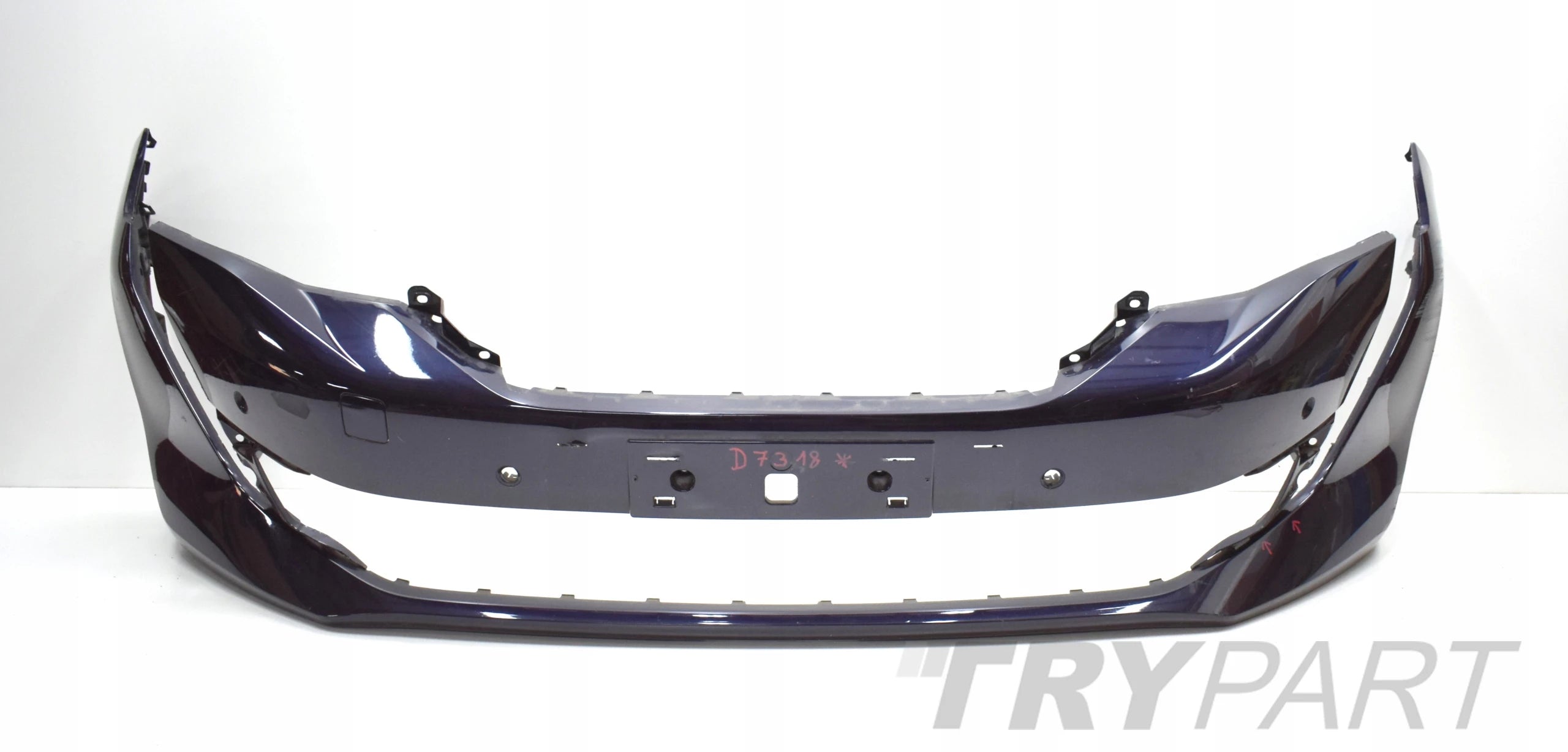PEUGEOT 508 II FRONT BUMPER + MOUNTS
