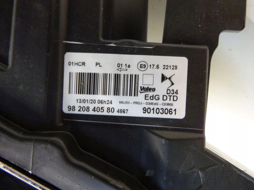 CITROEN DS3 DS 3 CROSSBACK right headlamp