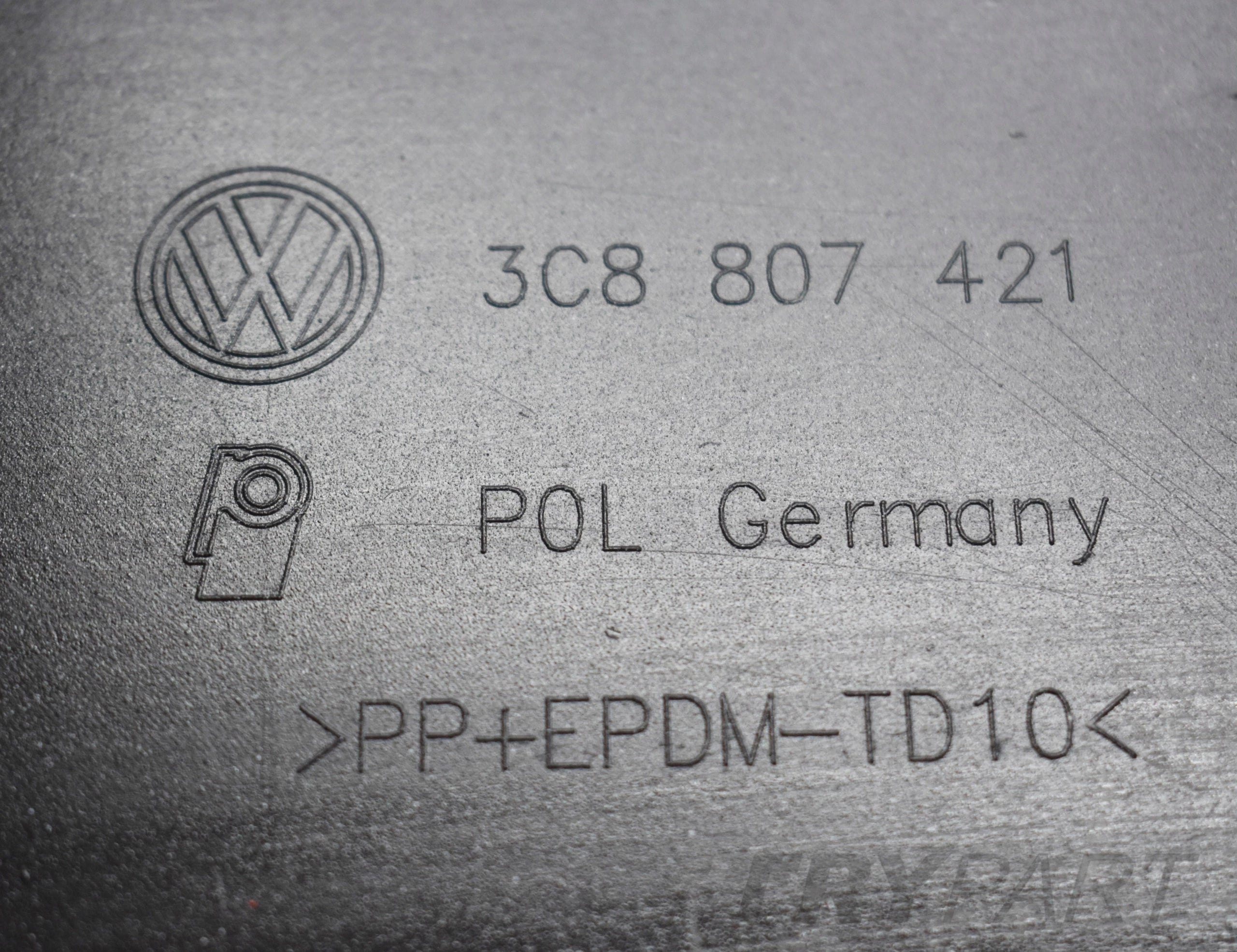 VW PASSAT CC 3C8 REAR BUMPER ORG