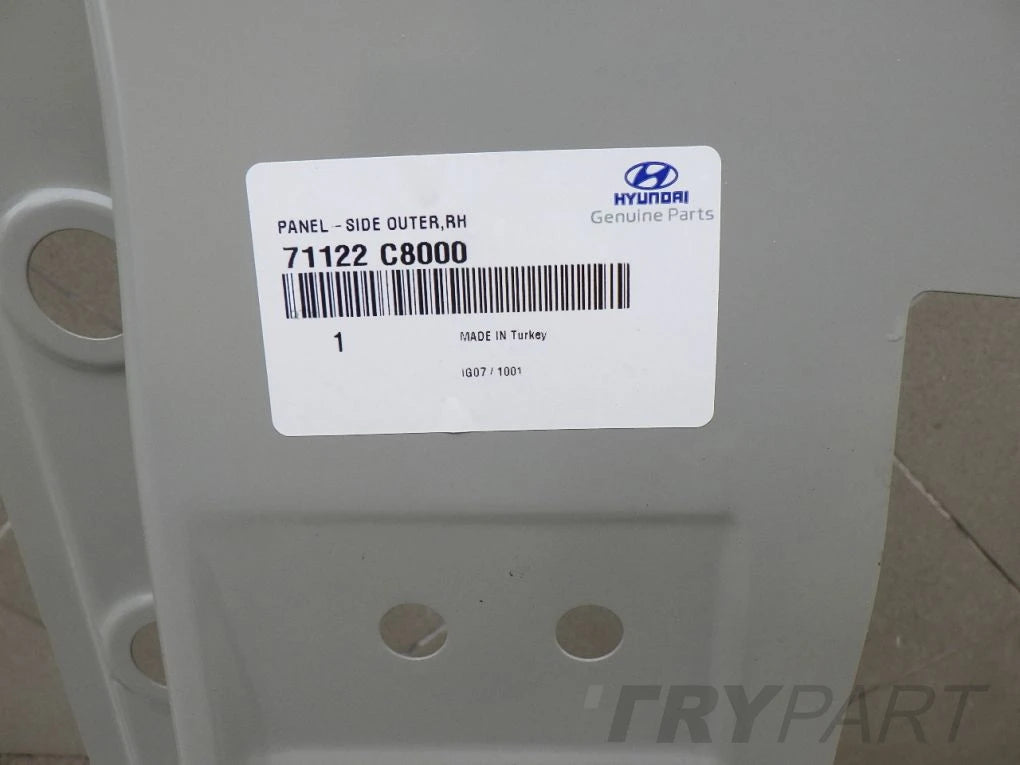 HYUNDAI I20 II 2 2014- Right Pillar Sill