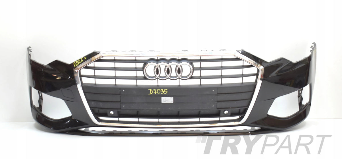 AUDI A6 C8 4K0 FRONT BUMPER + GRILLE