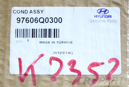 HYUNDAI BAYON HYUNDAI I20 III CONDENSER ORG 97606Q0300